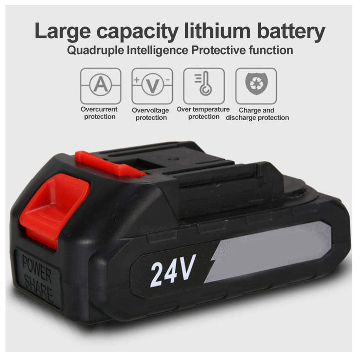 COMBO Motosierra De Mano CON accesorios+Gato Elevador Muebles